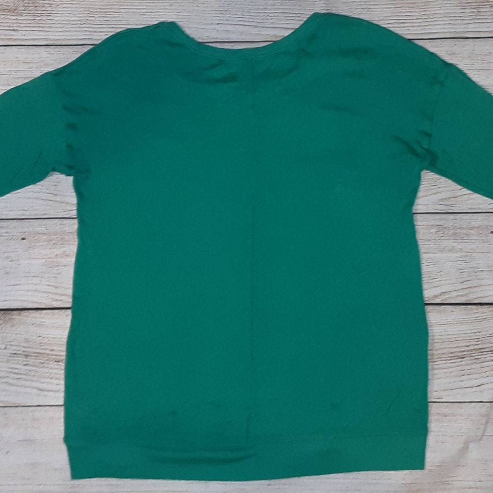 🛒Green Penguin Winter Shirt 🏷 Size XL ⛸ - Picture 3 of 4